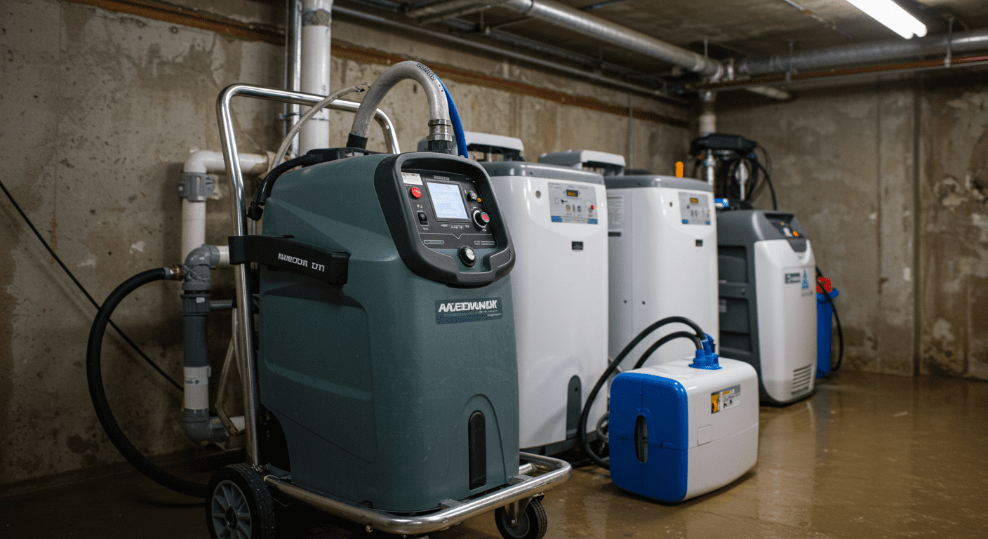 Flood Cleanup Equipment